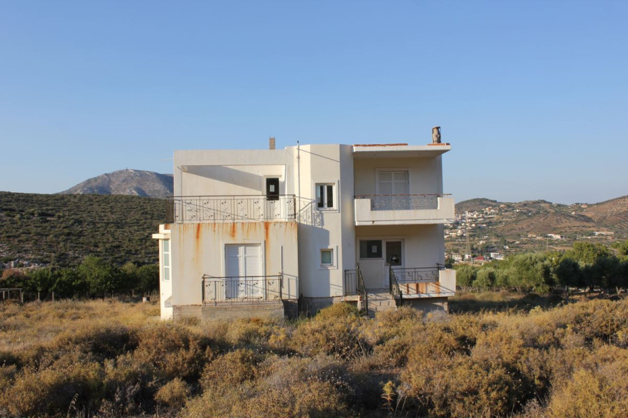 Semi-finished detached house, Keratea