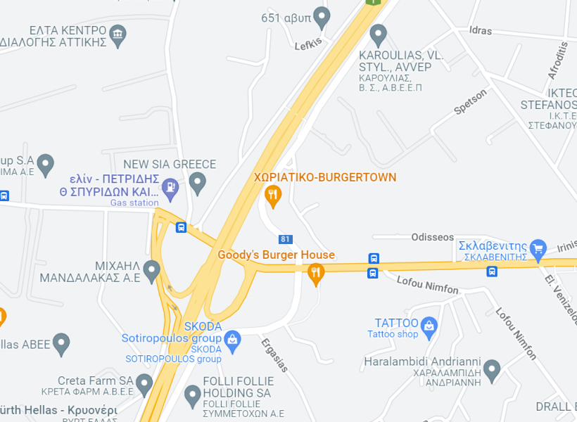 Stand alone commercial building, Agios Stefanos