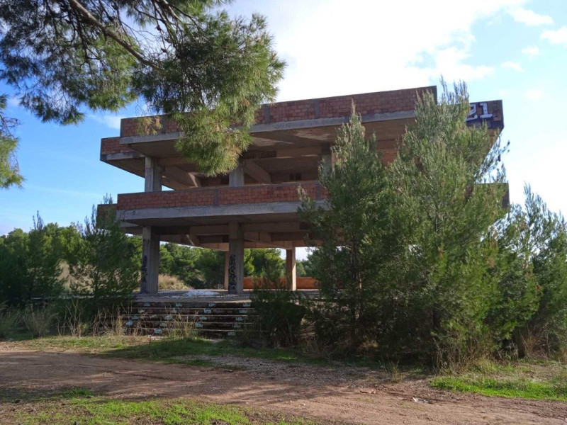 Unfinished building, Acharnai