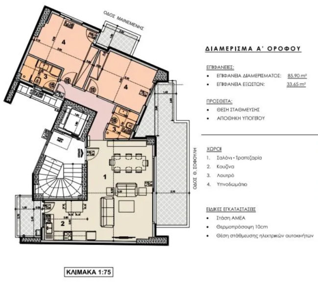 Apartment, Nea Smirni